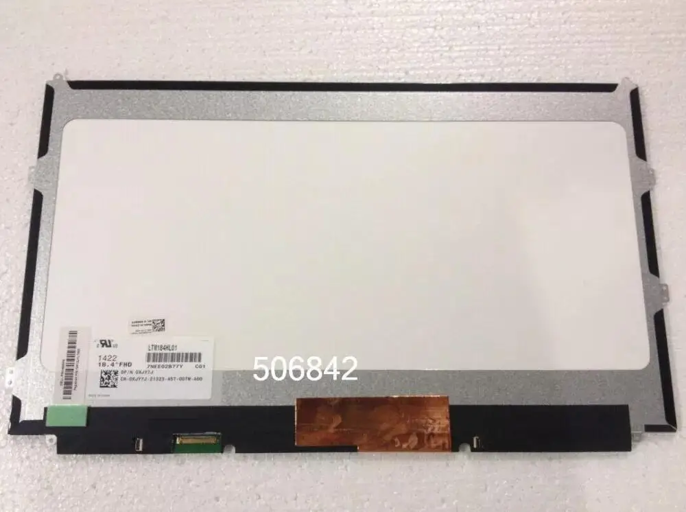 

18,4 "FHD LTM184HL01 C01 IPS 40 контактов для D & LL Alienware M18X R1 R2 0XJY7J XJY7J 1920*1080