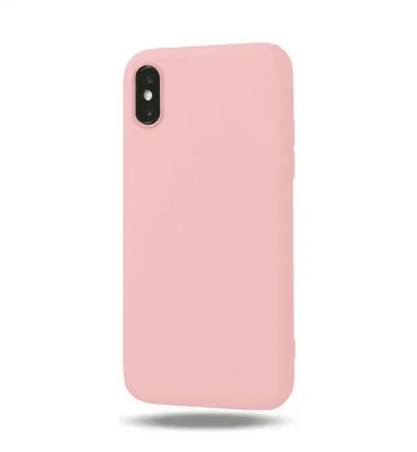 SUREHIN силиконовый чехол для samsung galaxy A10 A20E A30 A40 A50 A60 A70 M30 20 S10e 9 apple iphone 8 PLus мягкие protectiv оболочки Прозрачный чехол Крышка - Цвет: Light Pink