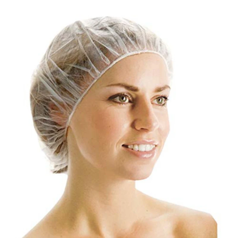 100 шт одноразовые пластиковые колпачки для душа водонепроницаемые утолщенные прозрачные шапки для волос аксессуары для волос