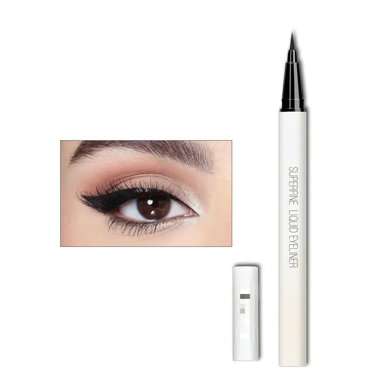 black liquid eyeliner smooth hours waterproof makeup liner Eye pen lasting 24 long pencil eye to wear easy - Цвет: 1