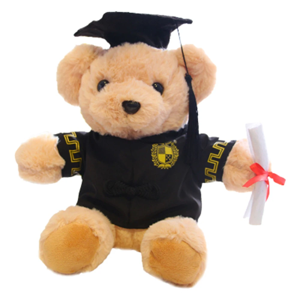 Graduation Bear носит доктор Медведь Мишка пушистый мишка кукла Университет Выпускной