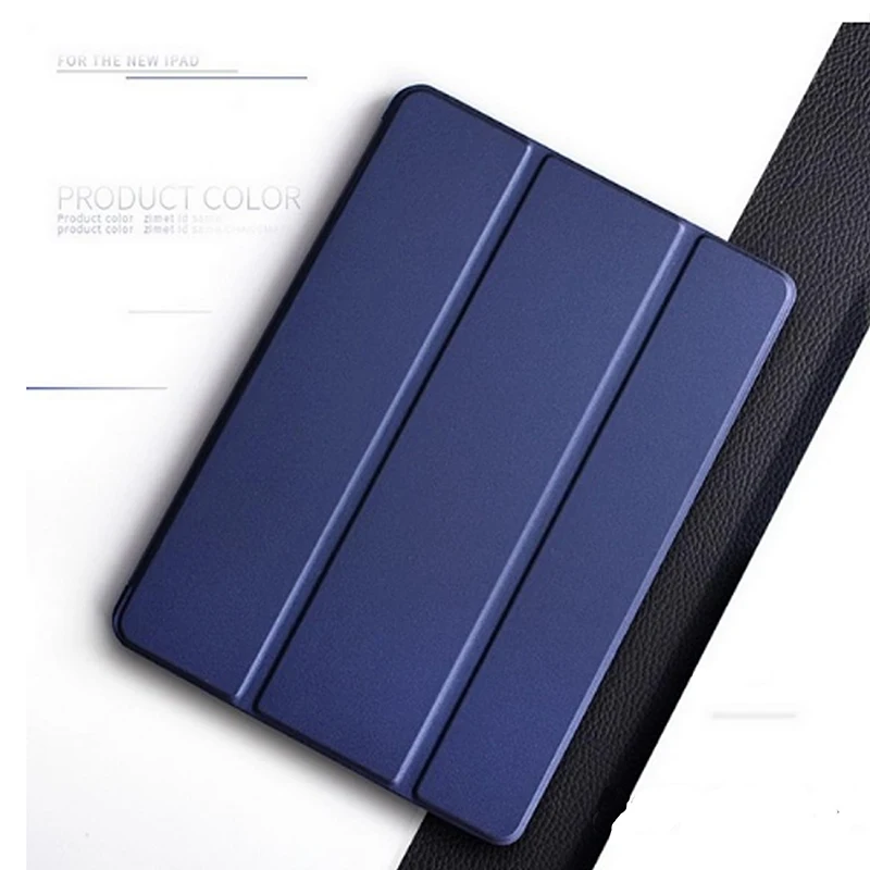 Navy blue Чехол из искусственной кожи для ipad 10,2 Чехол-книжка для Apple ipad 7 7 10," A2200 A2198 A2197 чехол для планшета с функцией автоматического сна - Цвет: Navy blue