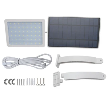 

48LED Yard Super Bright Wall Lamp Outdoor Waterproof Garden Multi Purpose Solar Light Automatic Easy Install Rotating Street