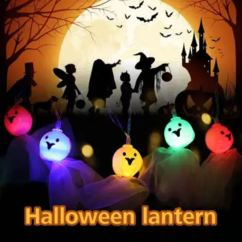 

LED Ghost Doll Shape Light String Fairy Lights Halloween Christmas Decoration