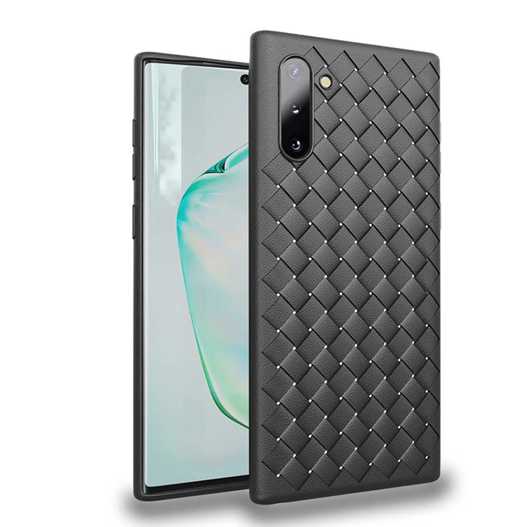 Чехол для samsung Galaxy Note 10 Plus термополиуретановый рассеивающий тепло тканый