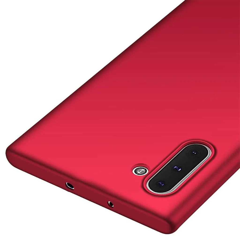 Для samsung Galaxy Note 10, 6,3 дюймов, простая Тонкая матовая жесткая задняя крышка из поликарбоната, подходит для сотового телефона, чехол с защитой от царапин