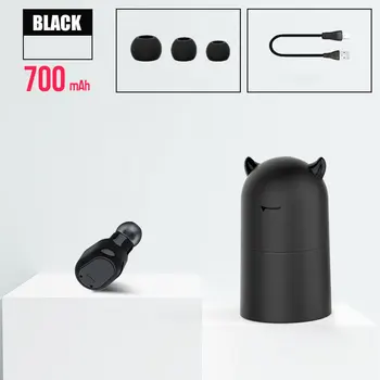 

1314 Mini 700mAh Bluetooth Wireless 3D Stereo HiFi Sound with Charging Box Smart Noise Reduction Earphones