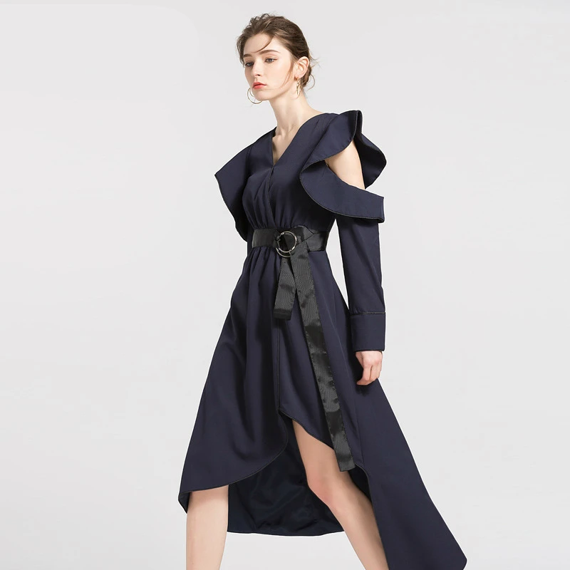 Новинка женское белое платье с длинным рукавом и открытой спиной женские