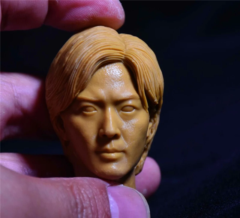Estartek 1/6 Ekin Cheng голова Лепка для 12 дюймов Фигурка DIY