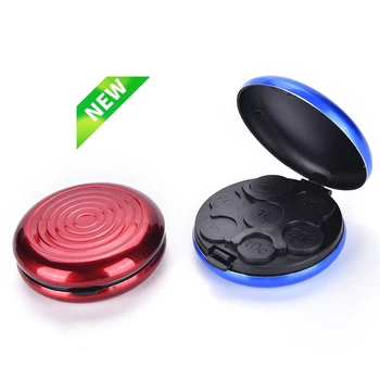 

Aluminum Alloy+ Plastic Coins Purse Wallet Round Euro Coin Dispenser Storage Coins Purse Wallet Holders Storage Box