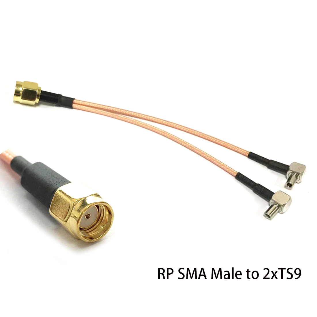 Sma männlich weiblich zu 2x ts9 Stecker y Typ Splitter Combiner RF Koaxial Pigtail Kabel für 3g 4g Modem Router – Detail 3