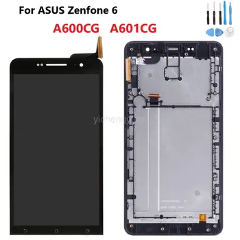 

Original For 6.0" ASUS Zenfone 6 A600CG LCD Display with FrameTouch Screen For ASUS Zenfone 6 A600CG Display A601CG T00G Scree