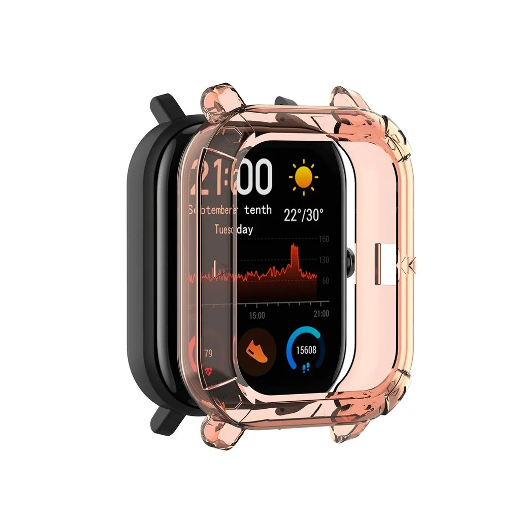 Ouhaobin ТПУ Рамка Бампер протектор чехол защитная оболочка для Xiaomi Huami Amazfit GTS Smart Watch 1015#2