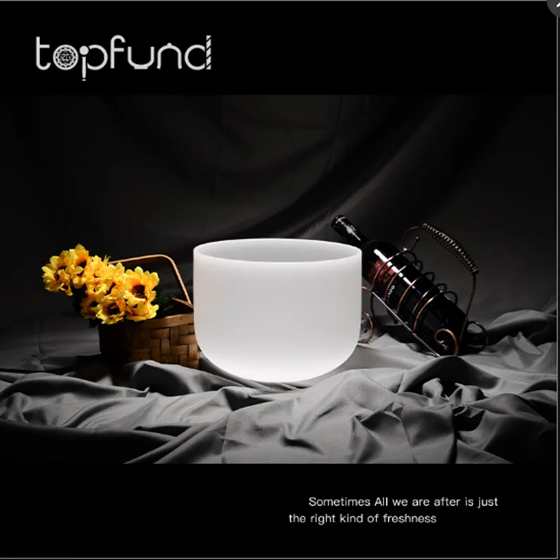 Чакра из матового кварца TOPFUND 10"