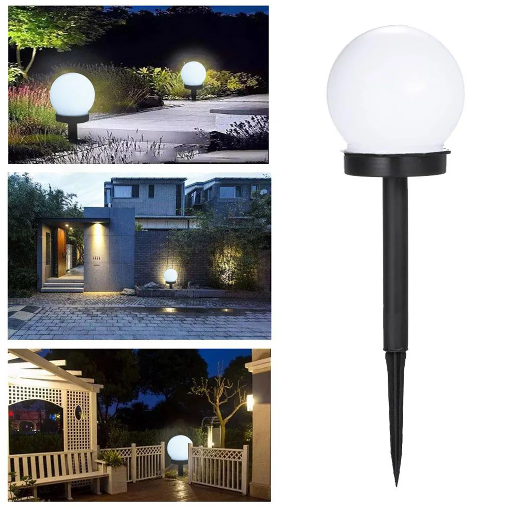 LED Solar Garden Lights Waterproof  Spherical Solar Landscape Lights For Lawn Patio Yard Garden
