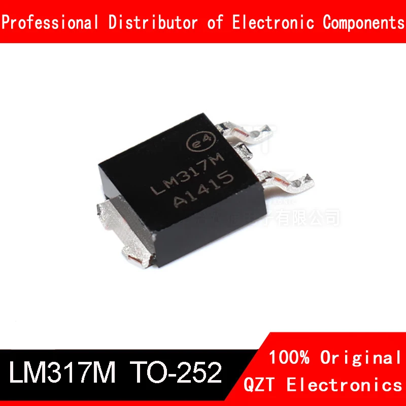 10PCS LM317 LM317M TO252 LM317MDT TO-252 317 New and Original IC Chipset