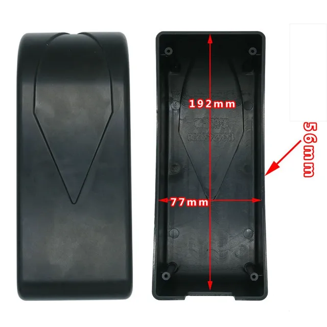 Electric Bicycle Rim CompentFor Bicycle Electric Scooter Accessories Ebike Moped Scooter Controller Box Case Extra-Large Plastic M