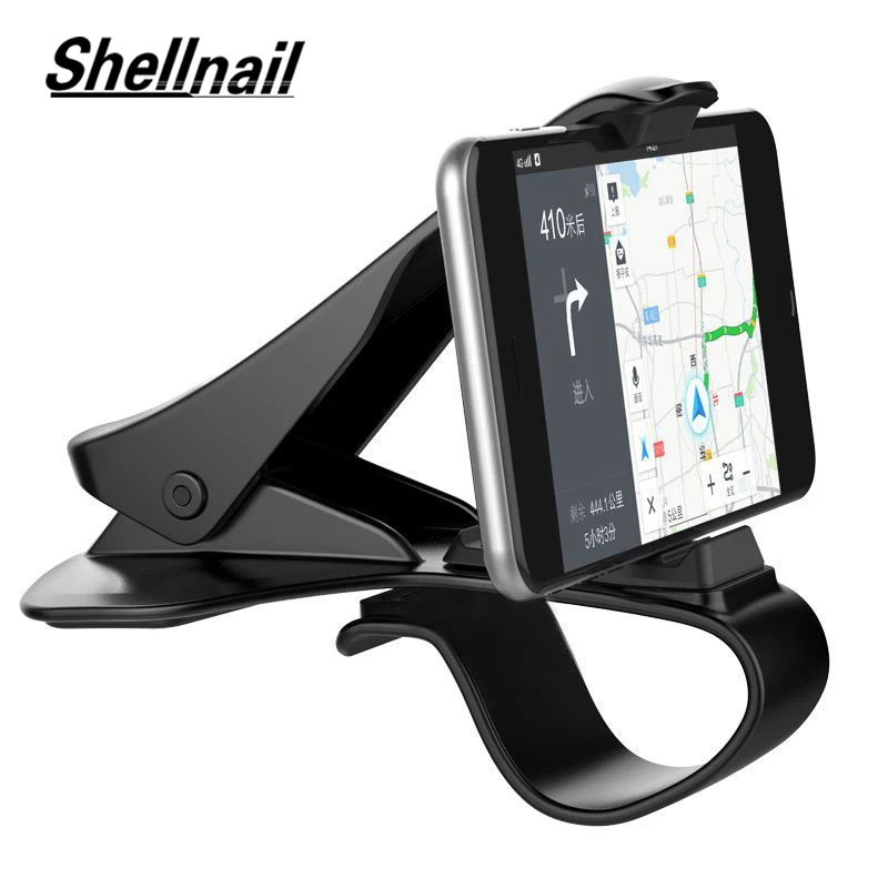 Автомобильный держатель для телефона SHELLNAIL подставка с регулируемым зажимом