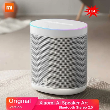 

Xiaomi xiaoai AI Buetooth WiFi Speaker Art Mi AI Smart Wireless Speaker Metal LED Light DTS Tuning Stereo 2.0 Subwoofer Speaker