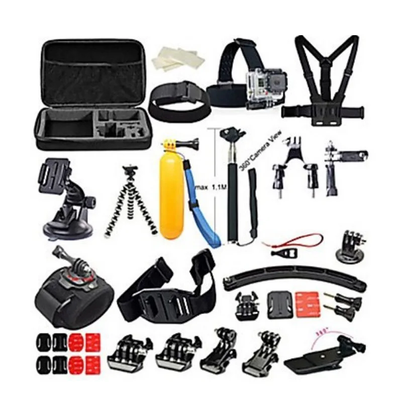 Modello Per Gopro Hero 7 Kit Di Accessori Per Action Cam Neri Go Pro Hero 6 5 4 Accessori Supporto Per Videocamera Camara Go Pro Hero