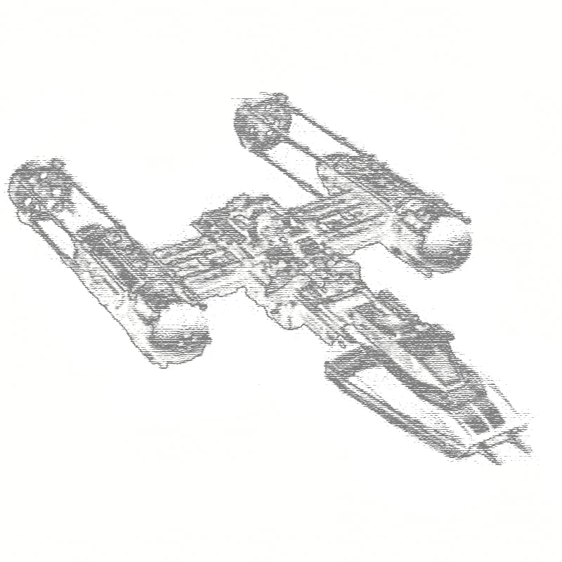 

SY1106 2000pcs Star Plan Series Y-Wing Fighter Building Kit Compatible 75181 05143 Wars Building Blocks Toys For Children