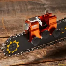 

1Pc Chainsaw Chain Sharpening Jig Chainsaw Sharpening Tool For Woodworking Hand Chain Grinder Chain Clip Saw Chain Abrasive Tool