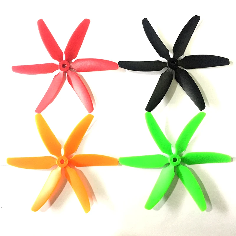 Пропеллер из АБС пластика 6 лезвий 5045 дюйма лезвий|quadcopter propeller|cw ccwpropeller for drone |