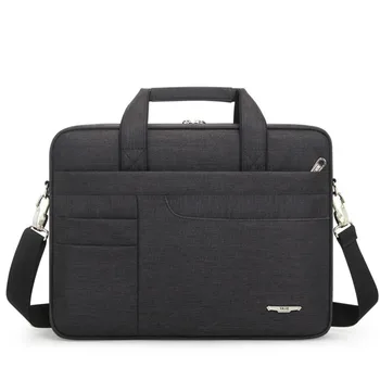

2020 Business Briefcase Men 15.4 15.6 Inch Laptop Briefcases Handbag For Women Messenger Shoulder Bag For Mackbook HP DELL Aecr