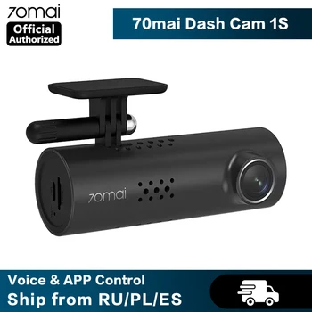 

70mai Car DVR WiFi APP & English Voice Control 70mai Dash Cam 1S 1080P HD Night Vision 70 MAI 1S Car Camera Auto Video Recorder