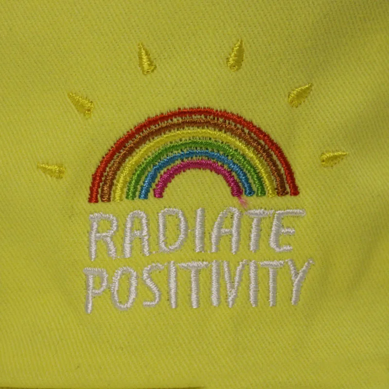 Women Rainbow Embroidery Bucket Hat Men Panama White Black Fishing Sun Hats Summer Vintage Ladies Unisex Street Hip Hop Cap