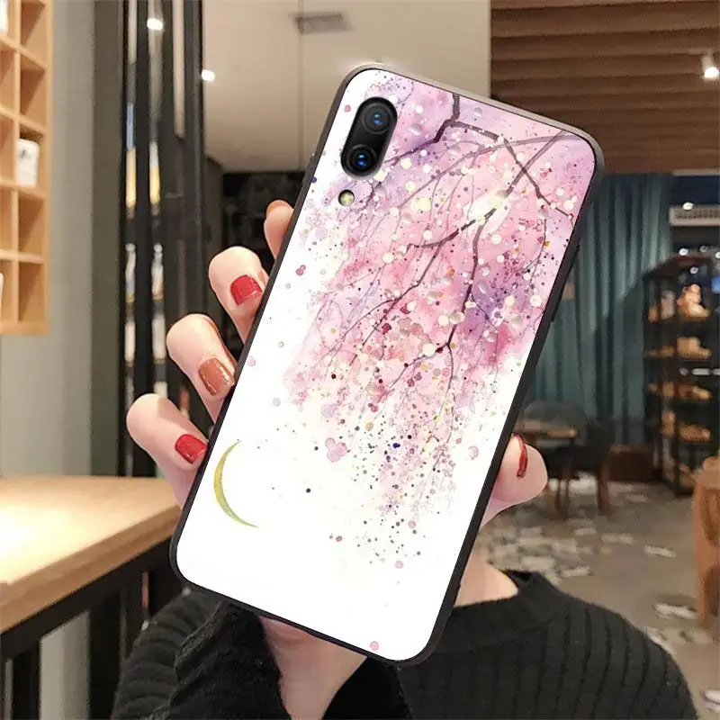 Watercolor flower Dandelion Lotus Lavender