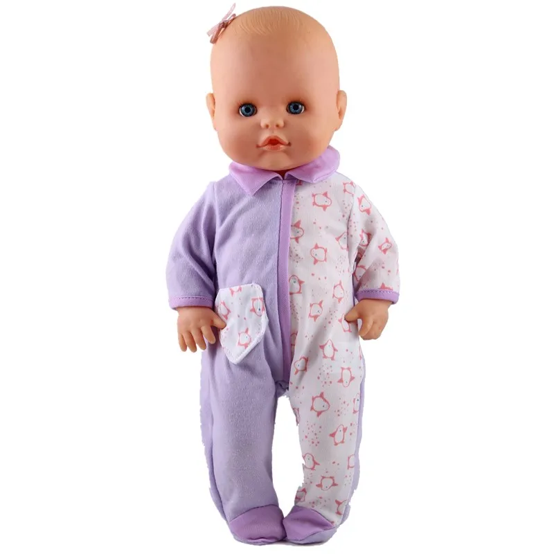 13 дюймов кукольная одежда 35 см Nenuco кукла Nenuco Ropa Детские реалистичные аксессуары для куклы реборн вышитые подтяжки шляпа комбинезоны - Цвет: jumpsuit 2