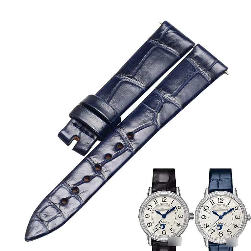 WENTULA watctchband для Jaeger LeCoultre, классический реверсо Q3478421, ремешок из кожи аллигатора/крокодиловой кожи