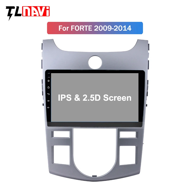 2.5D ips Android 8,1 Автомобильный мультимедийный плеер для KIA Forte Cerato 2 2008 2009 2010 2011 2012 2013 автомобильный Радио gps навигация - Цвет: IPS 2.5D  (Model 2)