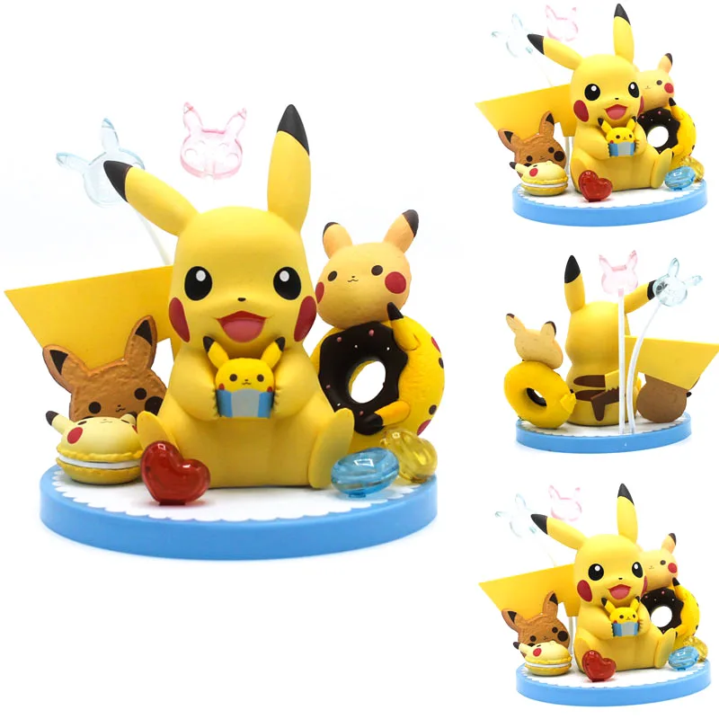 Кукла Takara Tomy игрушки карманный монстр Пикачу детские подарки экшн фигурки