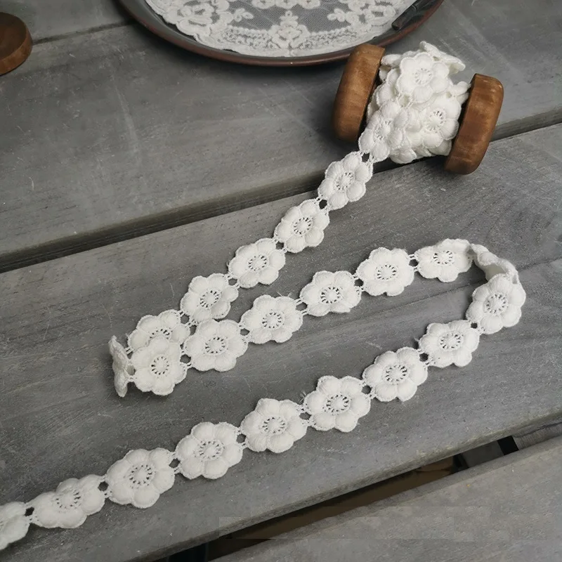 

3 Yards Water-soluble lace flower lace fabric DIY clothing decoration accessories home fabric decoration lace