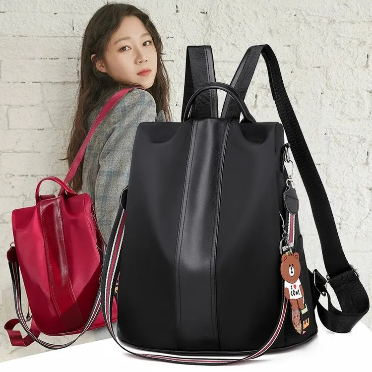 Стиль, простая Противоугонная супер огненная многофункциональная Двойная Ткань Оксфорд, универсальная женская сумка на плечо