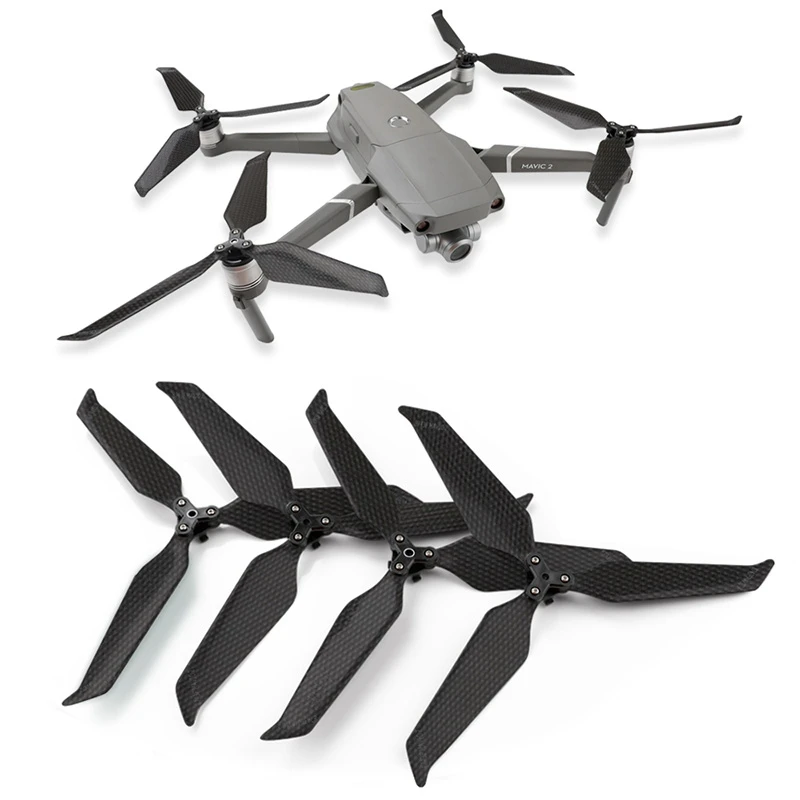 

FFYY-8743 Full Carbon Fiber Propellers 8743F Foldable Low Noise Cw Ccw Props Paddle for Dji Mavic 2 Pro/Zoom Drone Rc Quadcopter