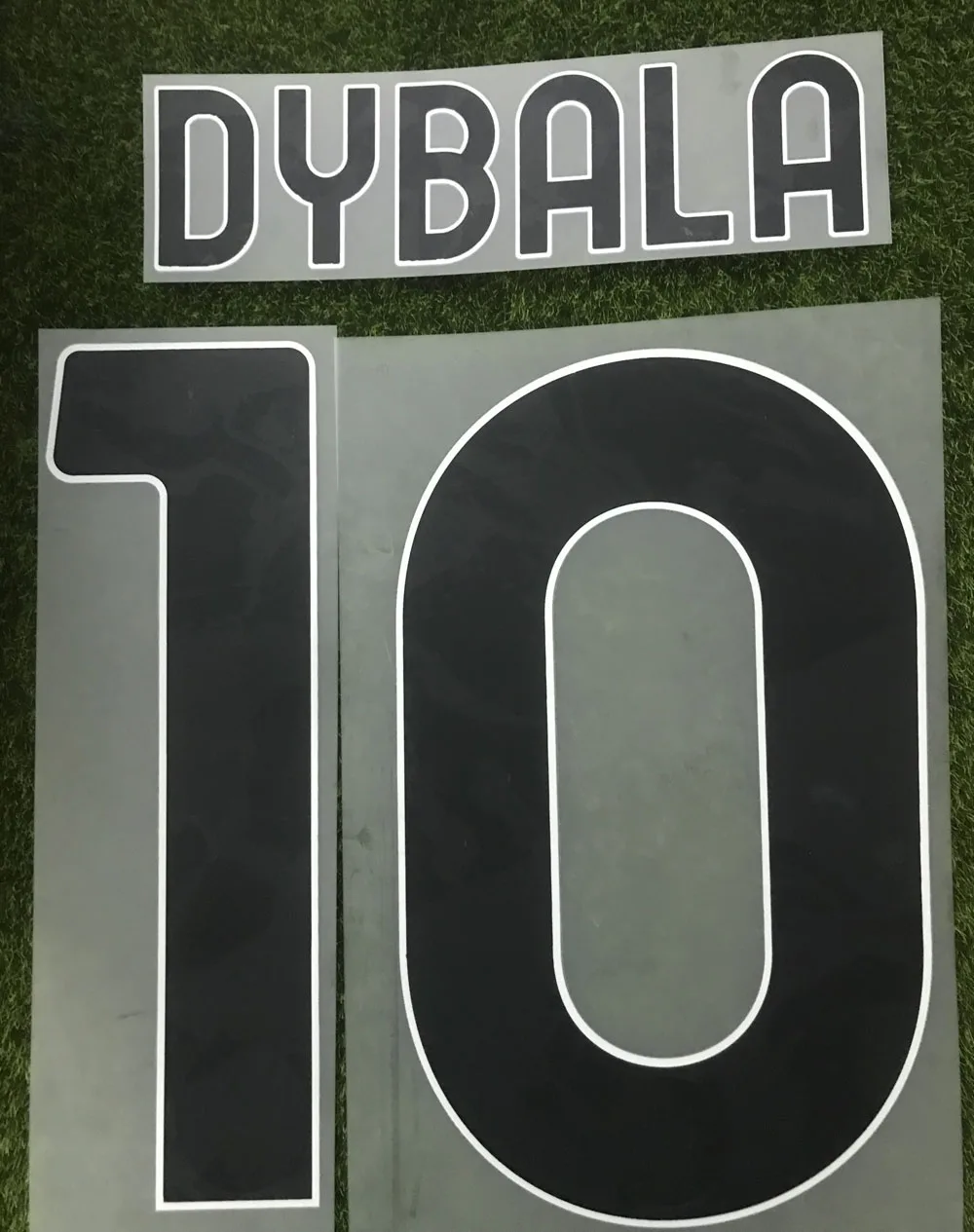 2020 #10 DYBALA Nameset Роналдо де находится настроить имя номер печати футбольная нашивка