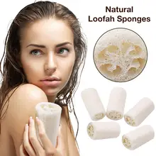 Губка из натуральной люфы Тыква антипригарное масло чистящая ткань щетка отшелушивающая душ Тела Скрубберы для ванной комнаты