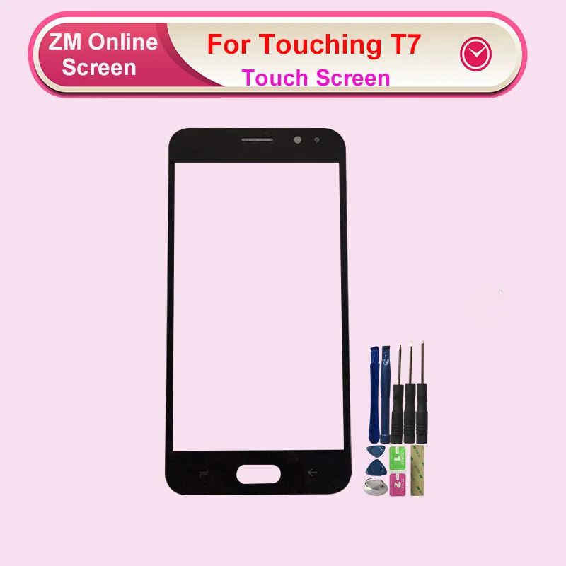 Для touch T7 сенсорный экран без ЖК-дисплея дигитайзер Замена датчика с инструментами