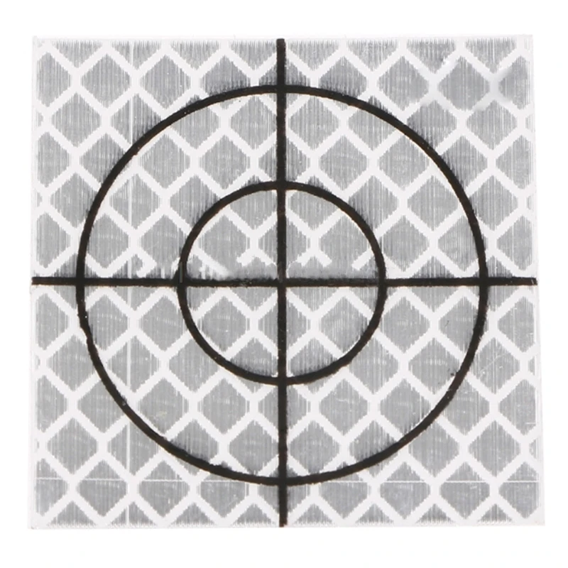 

100Pcs Measuring Reflector Reflective Tape Target Tunnel Measurement 60X60Mm