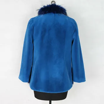 

Faux Fox Fur Female Jacket Korean Vintage Long Tops Autumn Winter Coat Women Clothes 2020 Plus Size Fourrure Femme ZT4766