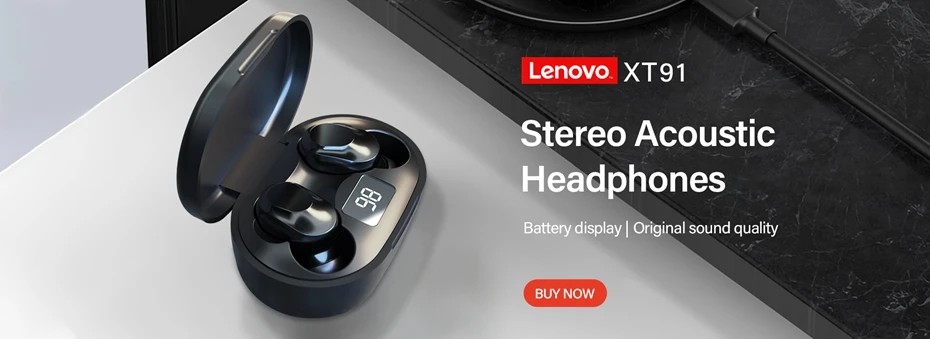 Original Lenovo Thinkplus Tw13 Wired Earphone Headphones With Microphone 3 5mm Jack Ear Phones Auriculares Fone De Ouvido Black Phone Earphones Headphones Aliexpress