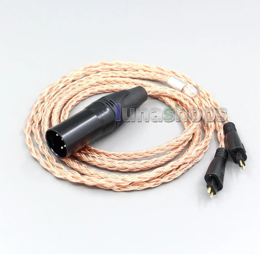 XLR 3 4 Pole 6 5mm 16 Core 99 7N OCC Headphone Cable For FOSTEX TH900 MKII MK2 TH 909 TR X00 TH 600 LN006845