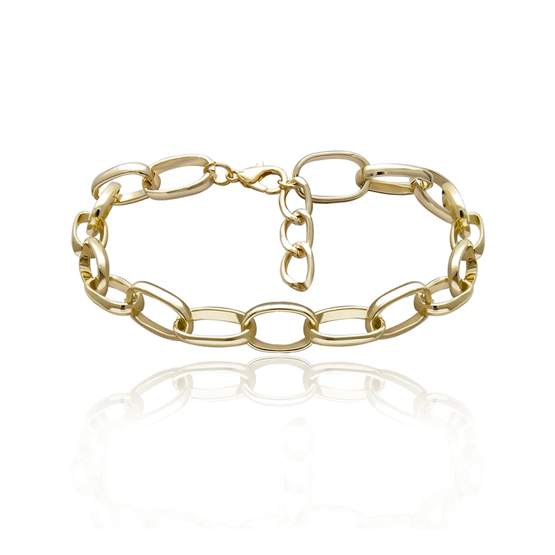 

Punk Chunky Choker Necklace Collar Statement Vintage Heavy Metal Necklace For Women Girls Jewelry Gift New Fashion