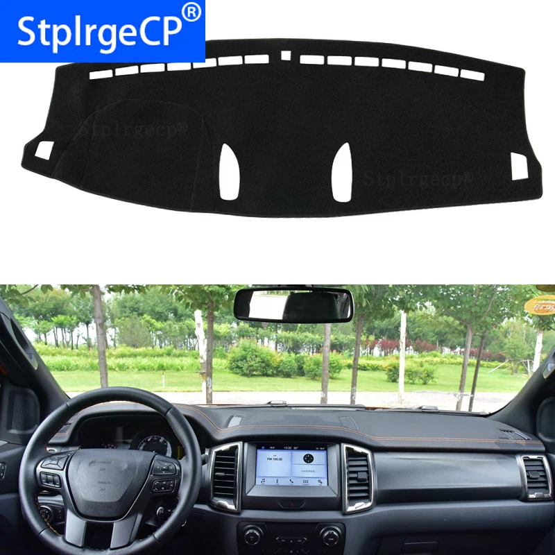 for Ford Ranger T6 2011 2012 2013 2014 2015 - 2019 dashboard mat Protective pad Shade Cushion Pad interior sticker accessories | Автомобили