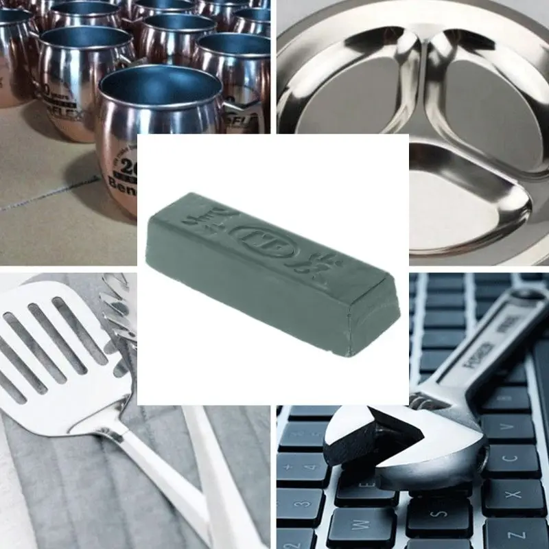 

Abrasive Paste Sharpening Sharpener Polishing Wax Grinding Compound Bar For Stainless Steel Copper Aluminum Products Chrome Oxi