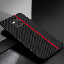 Чехол для huawei mate 20 Pro, чехол для huawei mate 20 Pro Текстура углерода, Противоударная защита, чехол для телефона
