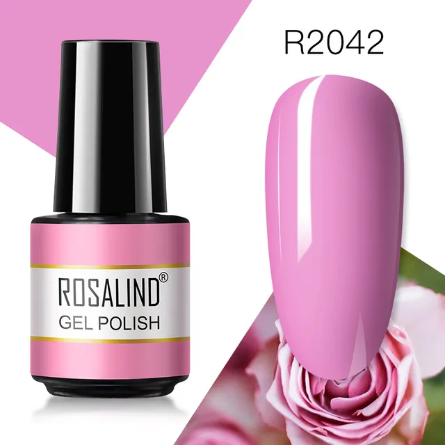ROSALIND Gel Nail Polish 7ML Matte Base Top Coat For Soak Off Gel Polish UV LED Gel Semi Permanent Varnishes Design Nail Art RAR2042